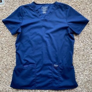 Cherokee Authentic Workwear Navy Scrub Top